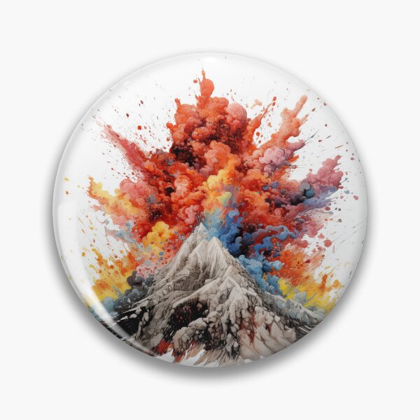 Item preview, A Chromatic Volcanic Eruption  designed and sold by Retroshore.
