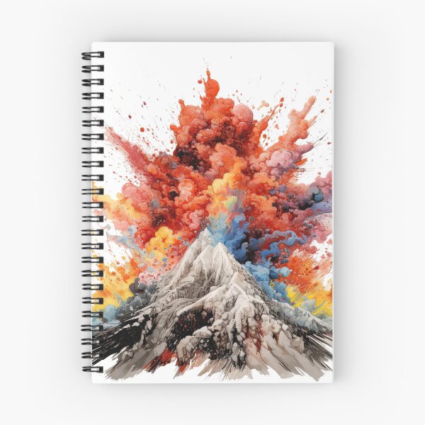 Item preview, A Chromatic Volcanic Eruption  designed and sold by Retroshore.