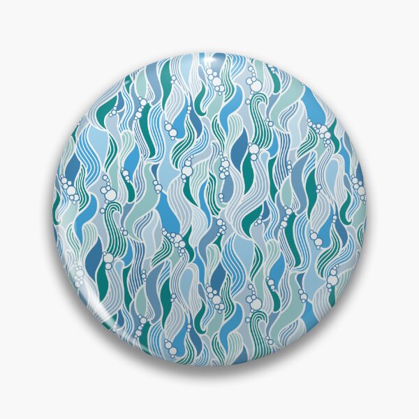 Item preview, wavy aquatic plants, ocean designed and sold by Katj-A-Studio.