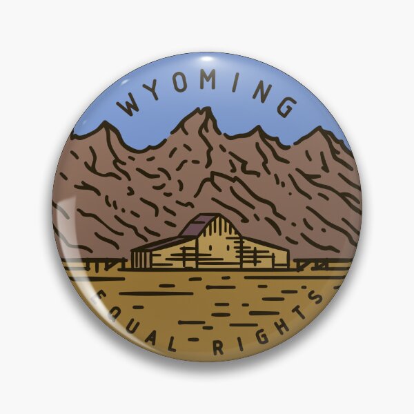 Item preview, Wyoming Equal Rights  designed and sold by VintageRealm.