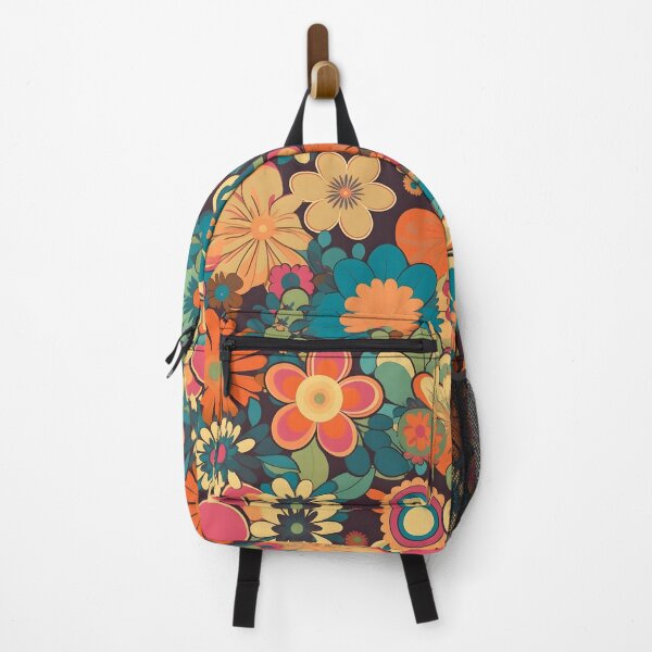 Item preview, Floral Retro 70's Pattern designed and sold by TheeDigitalDen.