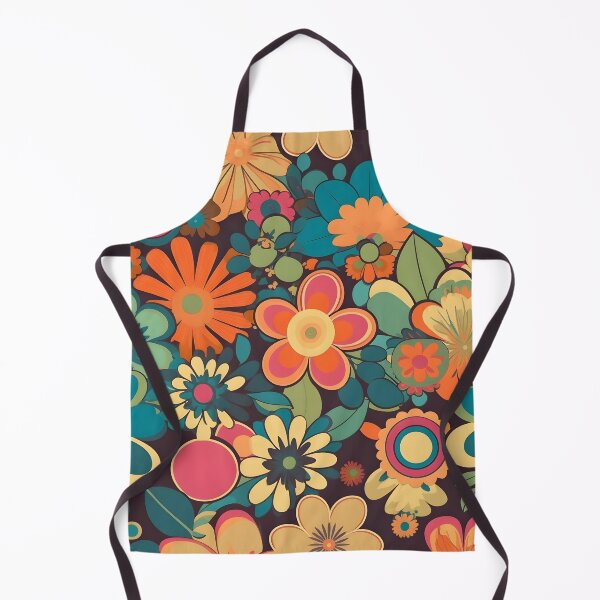 Item preview, Floral Retro 70's Pattern designed and sold by TheeDigitalDen.