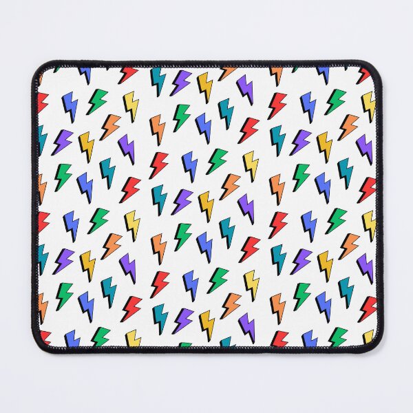 Item preview, Multicolor Lightning Bolts designed and sold by playfruit.