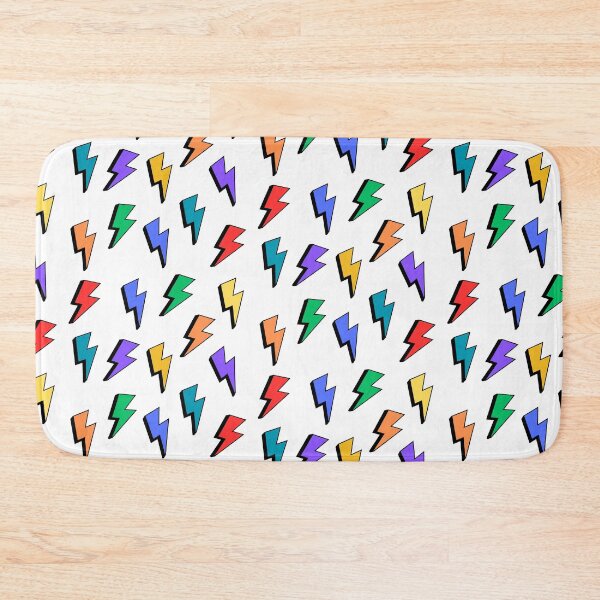Item preview, Multicolor Lightning Bolts designed and sold by playfruit.