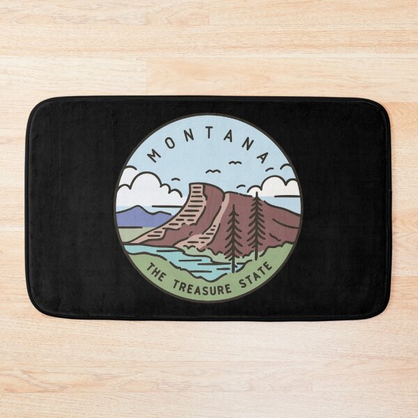 Item preview, Montana The Treasure State  designed and sold by VintageRealm.
