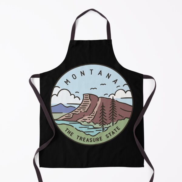 Item preview, Montana The Treasure State designed and sold by VintageRealm.