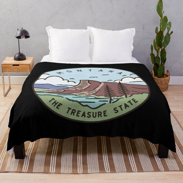 Item preview, Montana The Treasure State  designed and sold by VintageRealm.