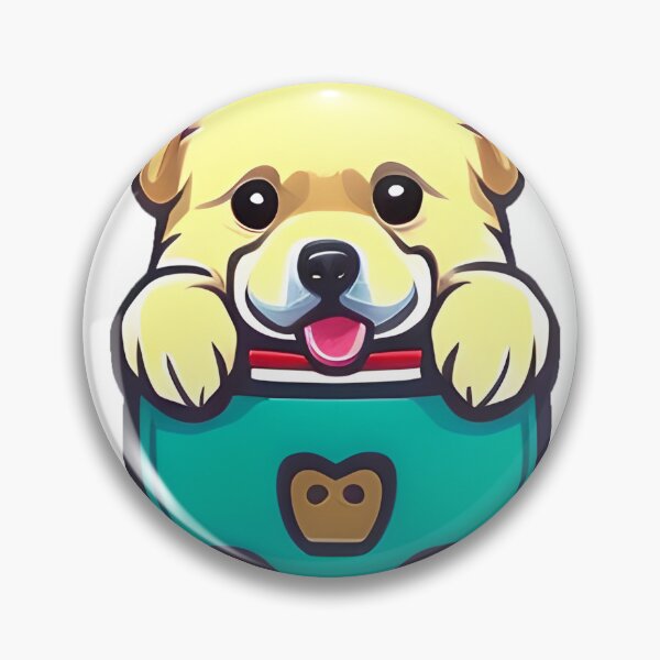 Item preview, Cute Puppy in Pocket Sticker designed and sold by MMediaDesigns.
