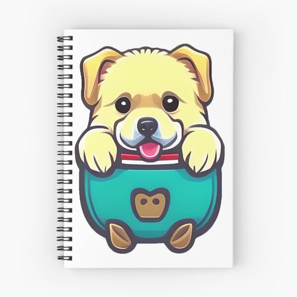 Item preview, Cute Puppy in Pocket Sticker designed and sold by MMediaDesigns.
