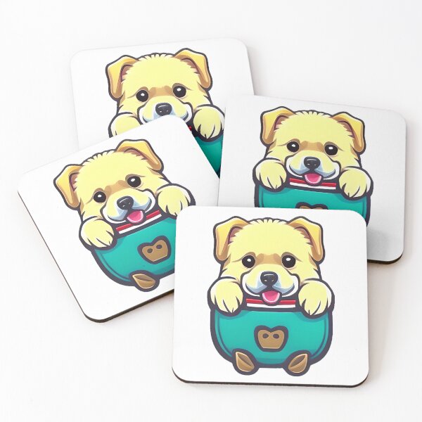 Item preview, Cute Puppy in Pocket Sticker designed and sold by MMediaDesigns.
