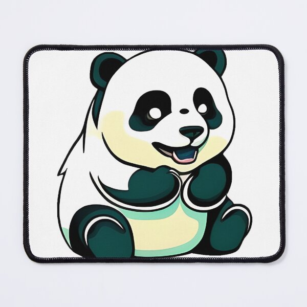 Item preview, Sitting Panda Sticker designed and sold by MMediaDesigns.
