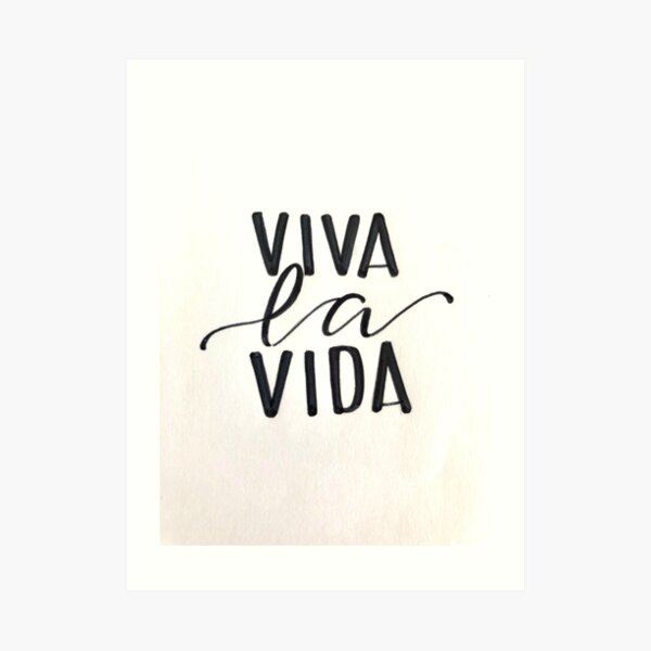 Viva la Vida Poster for Sale by plumita84