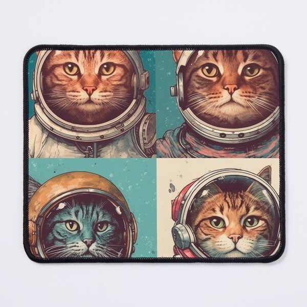 Item preview, Space Cats in Action. designed and sold by Casanova Originals.