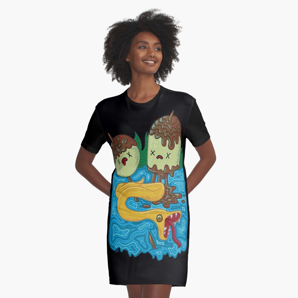 Artikel-Vorschau von T-Shirt Kleid, designt und verkauft von peculiarfrog.