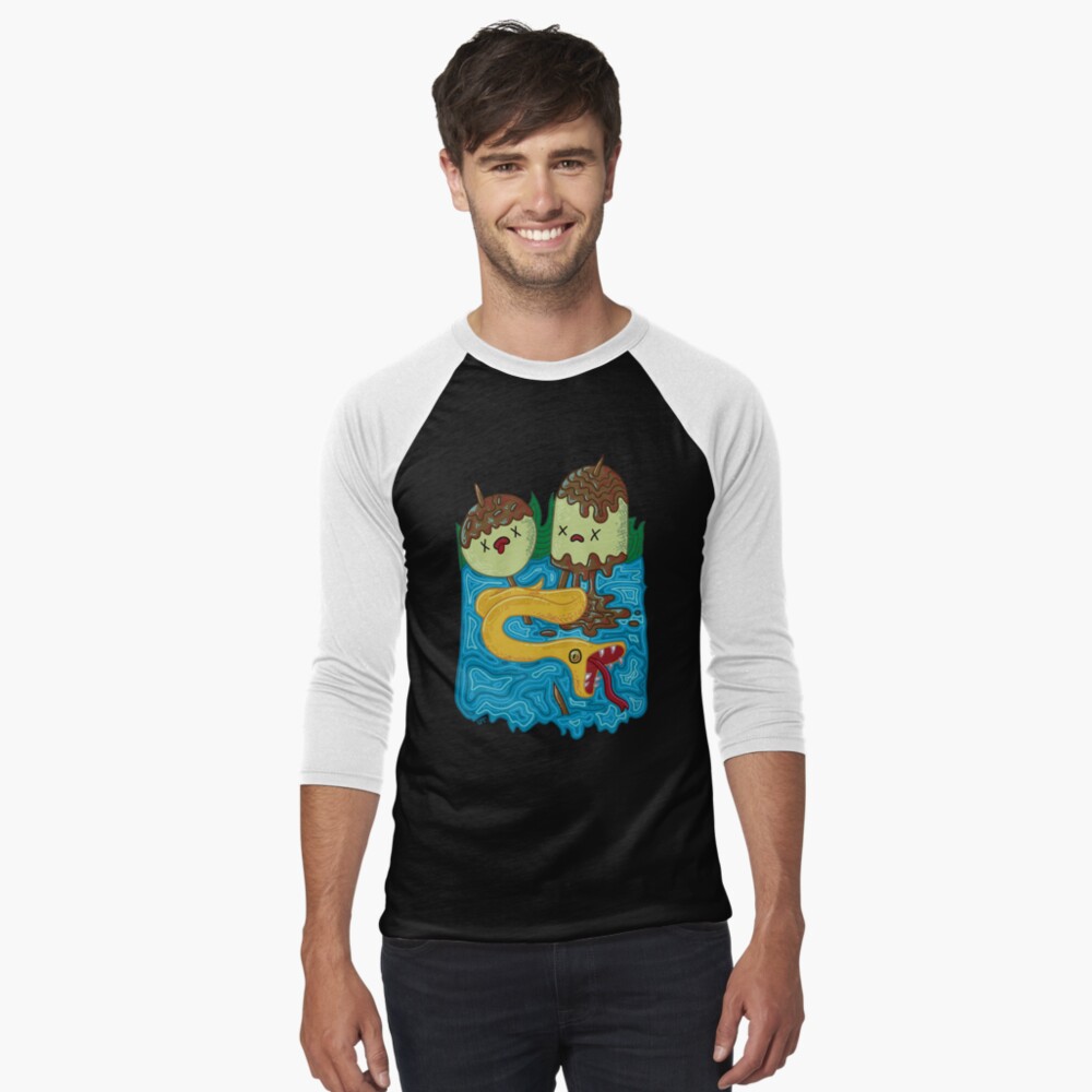 Artikel-Vorschau von Baseballshirt mit 3/4-Arm, designt und verkauft von peculiarfrog.