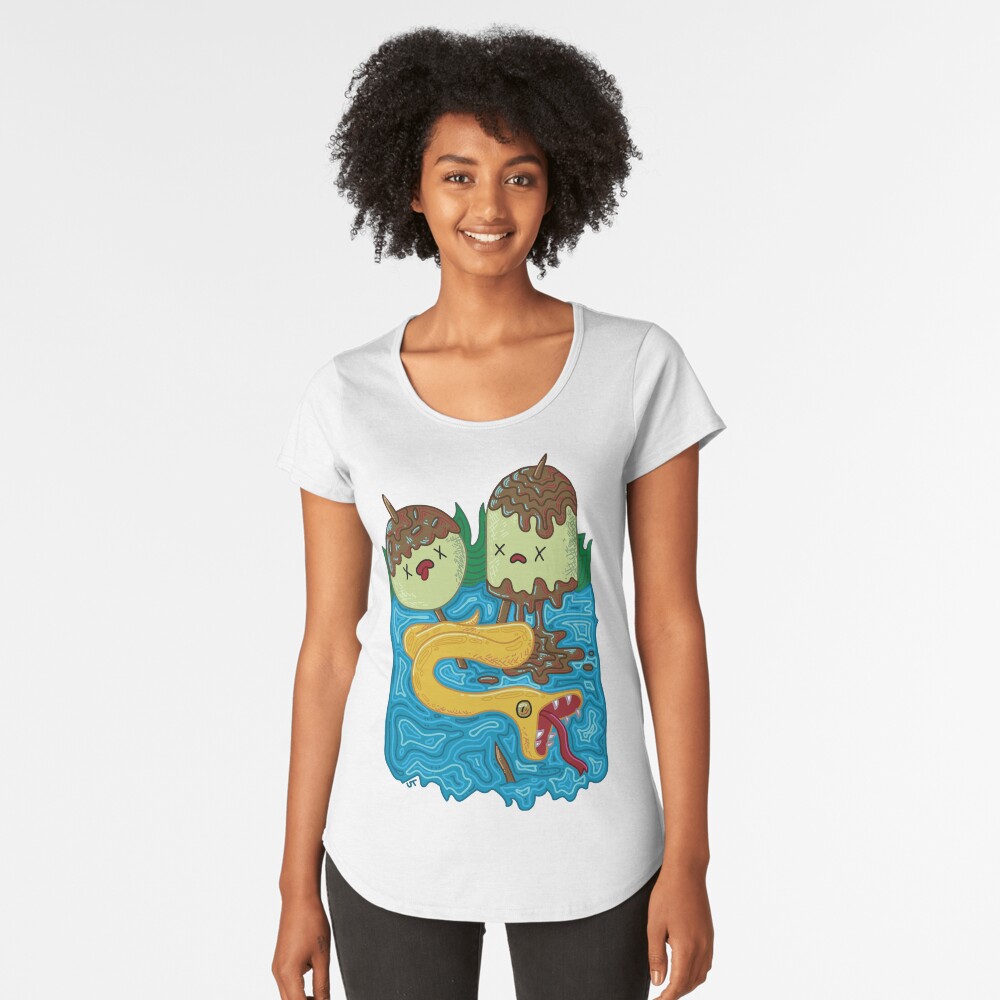 Artikel-Vorschau von Premium Rundhals-Shirt, designt und verkauft von peculiarfrog.