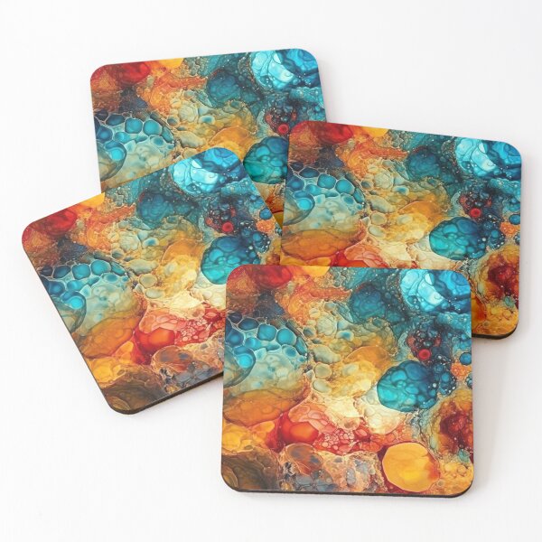 Item preview, Abstract Fluid Art #16 designed and sold by BellaMalluArt.