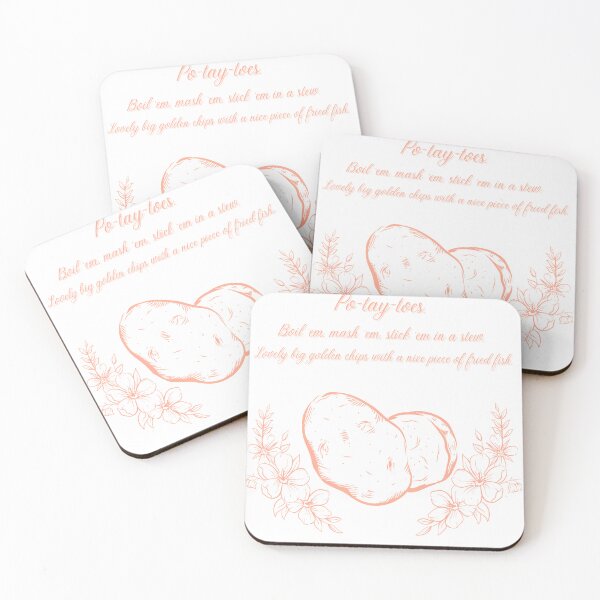 Item preview, Po-tay-toes. Boil 'em, mash 'em, stick 'em in a stew. designed and sold by I’m Tired .