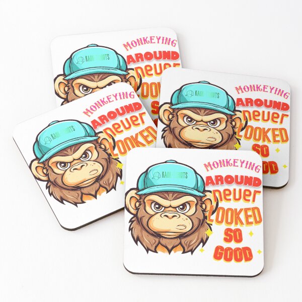 Item preview, Monkey in baseball hat designed and sold by KaoKtshirt.