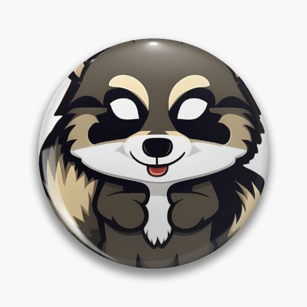 Item preview, Mischievous Raccoon Sticker designed and sold by MMediaDesigns.
