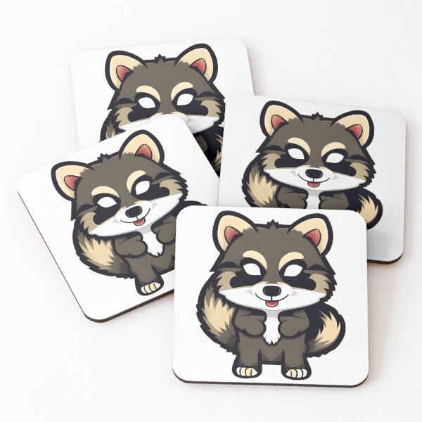 Item preview, Mischievous Raccoon Sticker designed and sold by MMediaDesigns.