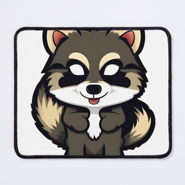 Item preview, Mischievous Raccoon Sticker designed and sold by MMediaDesigns.