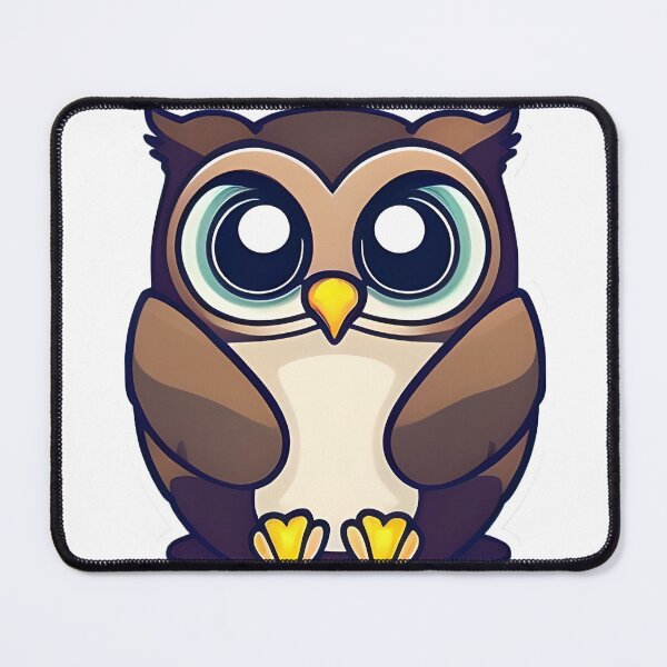 Item preview, Perched Owl Sticker designed and sold by MMediaDesigns.
