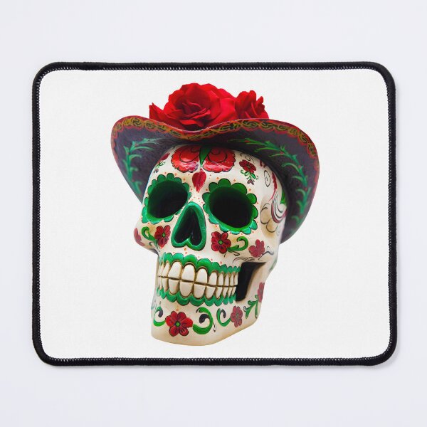Item preview, Realistic Floral Skull Day Of The Dead designed and sold by Nange and Gabe.