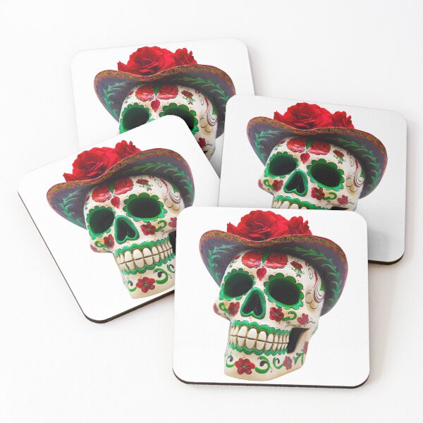 Item preview, Realistic Floral Skull Day Of The Dead designed and sold by Nange and Gabe.
