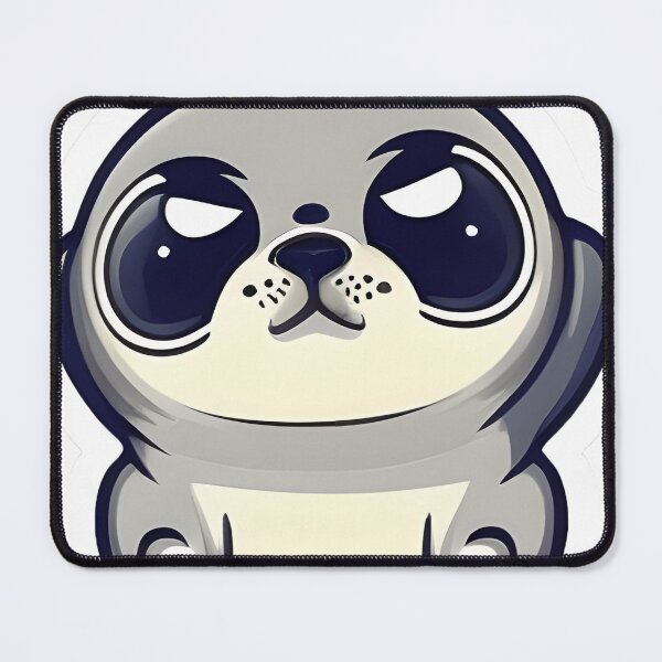 Item preview, Cute Annoyed Seal Sticker designed and sold by MMediaDesigns.