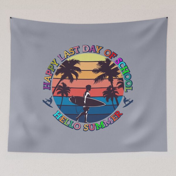 Item preview, Happy Last Day of School Hello Summer Teacher Student Funny Holiday designed and sold by zemama.