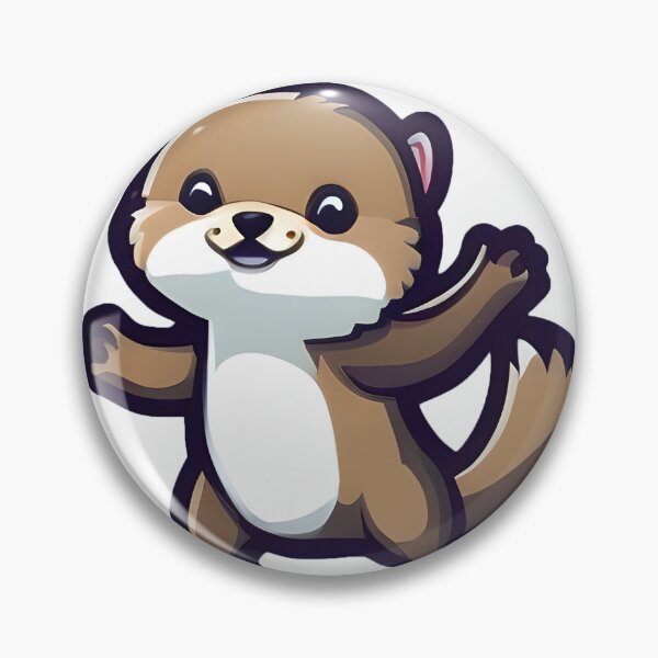 Item preview, Dancing Otter Sticker designed and sold by MMediaDesigns.