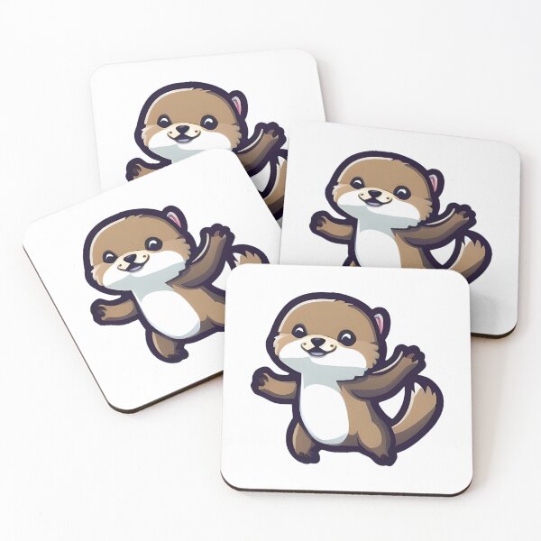 Item preview, Dancing Otter Sticker designed and sold by MMediaDesigns.