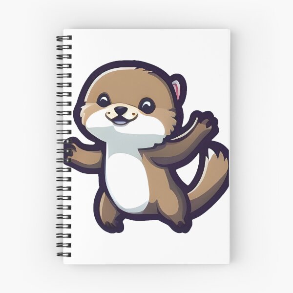 Item preview, Dancing Otter Sticker designed and sold by MMediaDesigns.