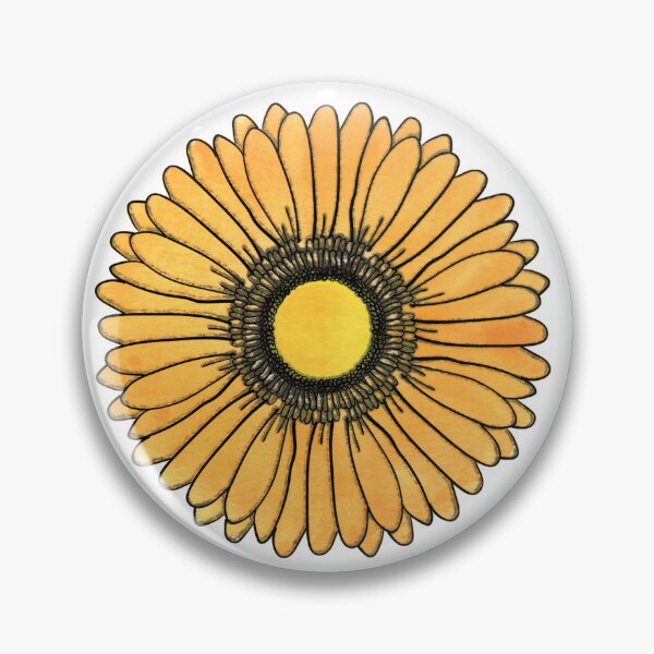 Item preview, Yellow Gerbera designed and sold by greyjayarts.