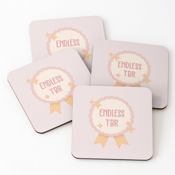 Item preview, endless TBR badge  designed and sold by Aspie Turtle.
