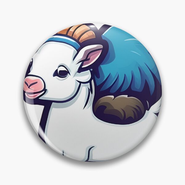Item preview, Fluffy Lamb Sticker designed and sold by MMediaDesigns.