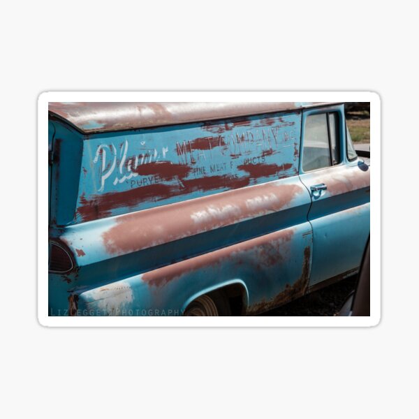 A Bit Rusty Liz Leggett Photography Sticker For Sale By