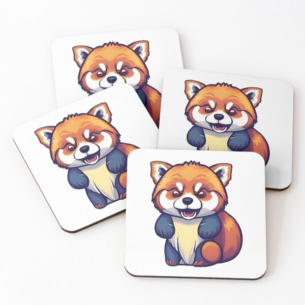 Item preview, Fierce Red Panda Sticker designed and sold by MMediaDesigns.