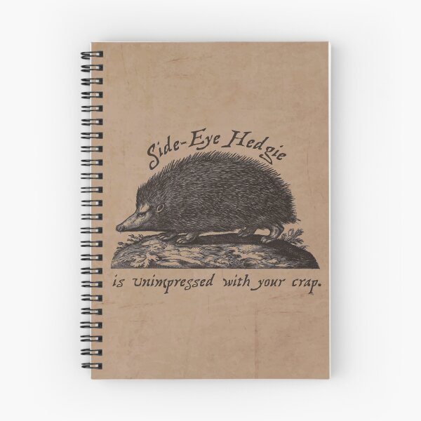 Item preview, Erizo medieval de ojos laterales designed and sold by GatorDesign.