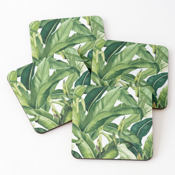 Item preview, Caribbean Banana Leaves Pattern designed and sold by AtelierNethys.