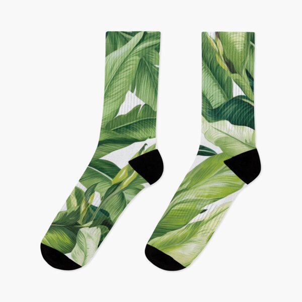 Item preview, Caribbean Banana Leaves Pattern designed and sold by AtelierNethys.