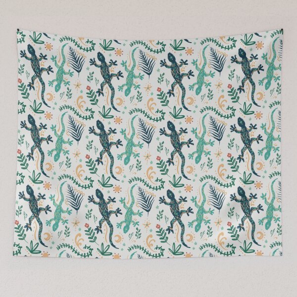 Item preview, Boho Gecko Pattern designed and sold by VenusandMoon.