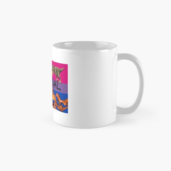 Item preview, Dinosaur Bisexual Pride Flag designed and sold by Ellacake.