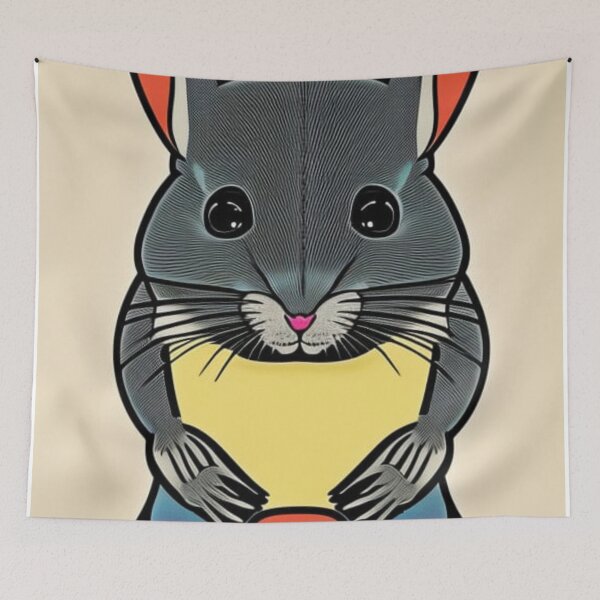 Item preview, Pop Art Chinchilla designed and sold by katiebca2.