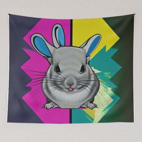 Item preview, Pop Art Chinchilla designed and sold by katiebca2.