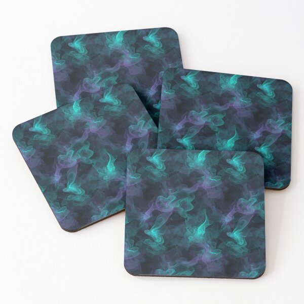 Item preview, Teal / Violet Smoke designed and sold by LukomiArt.