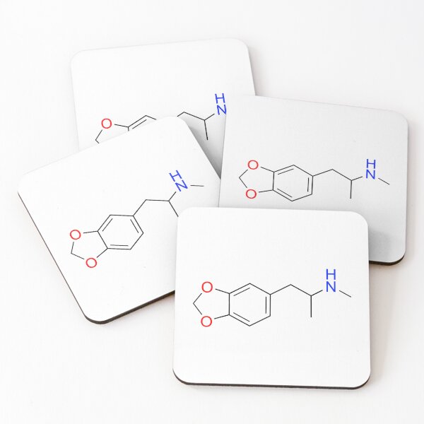 Item preview, MDMA Molecular Structure designed and sold by YentroK.