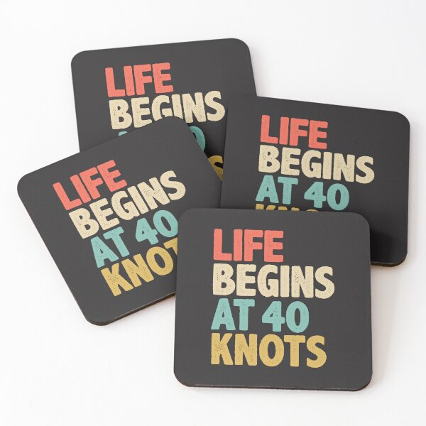 Item preview, Life begins at 40 knots - Kitesurfing designed and sold by cidolopez.