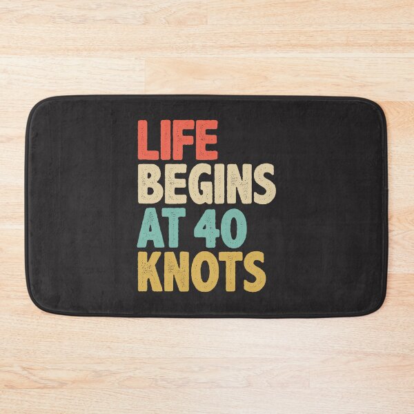Item preview, Life begins at 40 knots - Kitesurfing designed and sold by cidolopez.